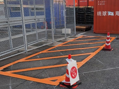 博多港運（2024年7月施工）