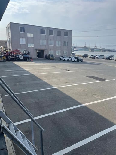 博多港運物流センター（2024年6月施工）